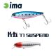 Ima K-Fat 77 Suspend 7,7cm 12gr 001 Red Head Wobbler