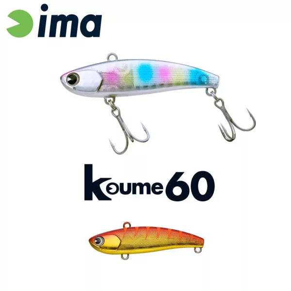 Ima Koume Vibration 60 6cm 11gr 108 Akakin OG Wobbler