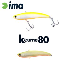 Ima Koume Vibration 80 8cm 15gr 102 Chart Back Pearl Wobbler