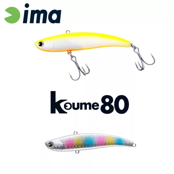 Ima Koume Vibration 80 8cm 15gr 104 Cotton Candy Wobbler