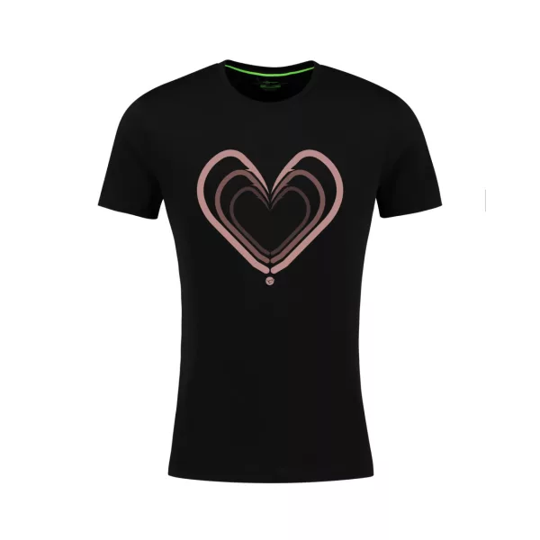 Korda Black Womens Love T-Shirt Női Horgász Póló XS