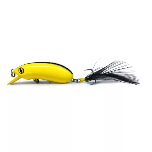 LUREFANS CC60 - Affondamento lento 9,5g/60mm, codice colore 10 Banana Wobbler