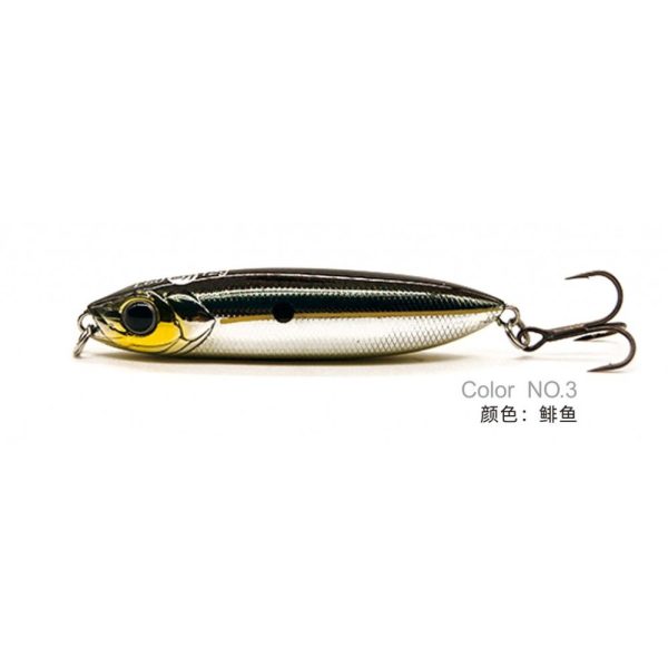 LUREFANS LAMDOU - Sinking 12g/60mm, 3-as Sexy Shad codice colore Wobbler