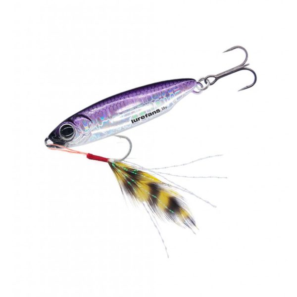 LUREFANS Lamdou Tieban 50mm 15g - 112 Codice colore Deep Purple Pilker