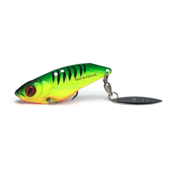 LUREFANS SR50 - Affondante 13,5g/50mm, codice colore Fire Tiger 4 Bladed esca artificiale