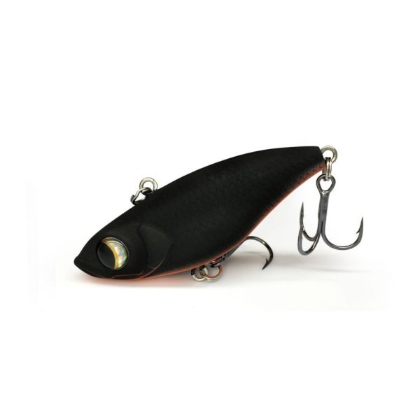 LUREFANS V55 - Affondante 11,5g/55mm, codice colore 37 Magic Black Wobbler