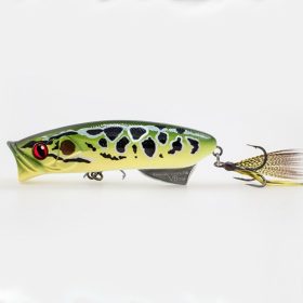 LUREFANS V8 - Popper 12g/80mm, codice colore 15 Wobbler