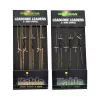 Korda Leadcore Ring Swivel Weed/Silt Terminale per Boiles Pre-legato 3pz