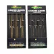 Korda Leadcore Ring Swivel Weed/Silt Terminale per Boiles Pre-legato 3pz