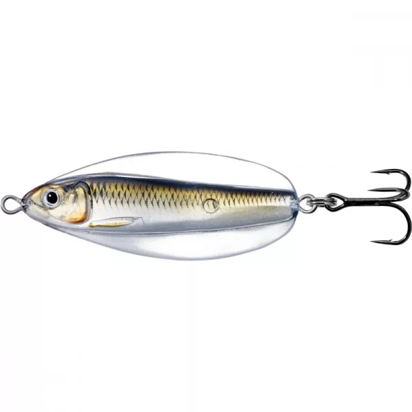 Livetarget Cucchiaino Erratic Shiner Argento/Bronzo 14gr 6cm Cucchiaino Ondulante