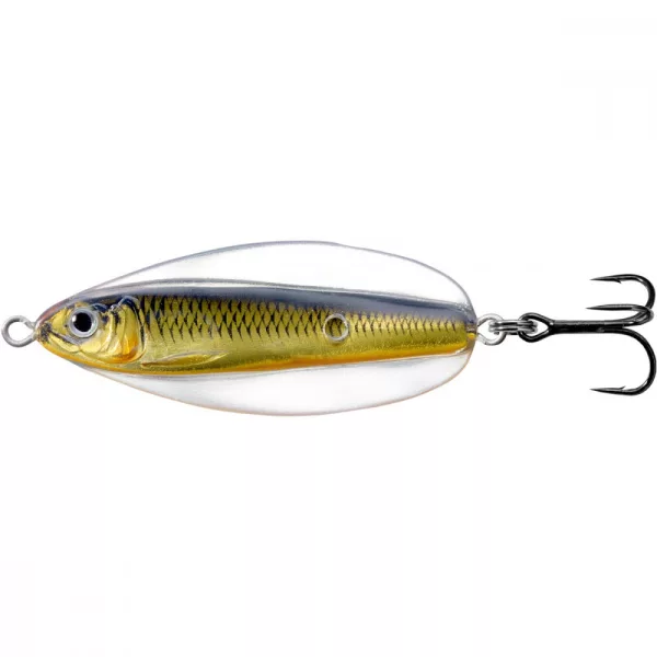 Livetarget Erratic Shiner Spoon Oro/Nero 14gr 6cm Cucchianino Ondulante