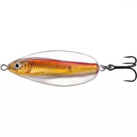   Livetarget Erratic Shiner Spoon Oro/Rosso 14gr 6cm Cucchianino Ondulante