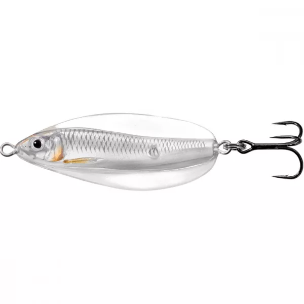 Livetarget Cucchiaino Erratic Shiner Argento/Perla 14gr 6cm Cucchiaino Ondulante