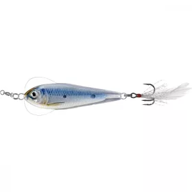   Livetarget Cucchiaino Jigging Flutter Shad Argento/Blu 11gr 5cm Cucchiaino Ondulante