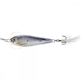   Livetarget Cucchiaino Jigging Flutter Shad Argento/Nero 11gr 5cm Cucchiaino Ondulante