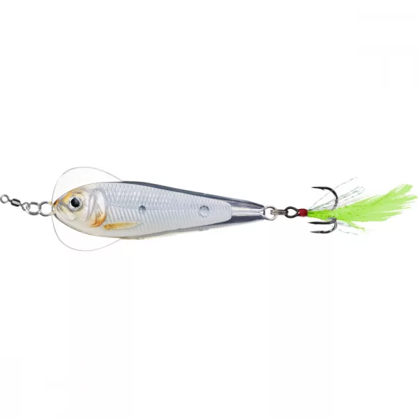 Livetarget Cucchiaino Jigging Flutter Shad Luminoso/Perla 11gr 5cm Cucchiaino Ondulante