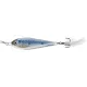 Livetarget Flutter Shad Jigging Spoon Argento/Blu 14gr 5,5cm Cucchiaio oscillante