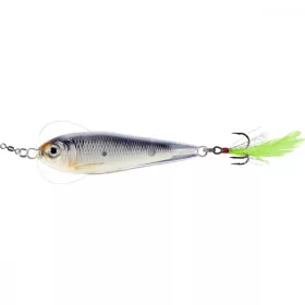   Livetarget Cucchiaino Jigging Flutter Shad Luminoso/Nero 14gr 5,5cm Cucchiaino Ondulante