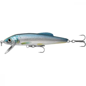  Livetarget Minnow Finesse Jerkbait Argento/Blu 6cm 11gr Wobbler