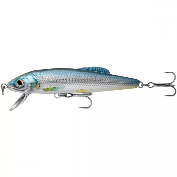 Livetarget Minnow Finesse Jerkbait Argento/Blu 7,5cm 7gr Wobbler