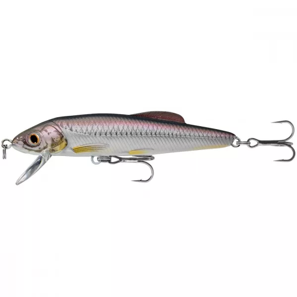 Livetarget Minnow Finesse Jerkbait Viola/Dorso Nero 7,5cm 7gr Wobbler