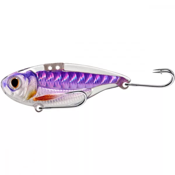 Livetarget Sonic Shad Blade Bait Viola/Dorso Nero 5cm 11gr Esca Artificiale Verticale