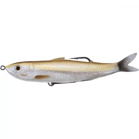   Livetarget Shiner Walking Bait Amber/Silver Flake 11,5cm 14gr Shad in Gomma