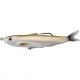 Livetarget Shiner Walking Bait Amber/Silver Flake 11,5cm 14gr Shad in Gomma