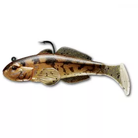   Livetarget Goby Swimbait Natural/Bronze 8cm 14gr Esca in Plastica