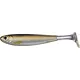 Livetarget Slow-Roll Shiner Paddle Tail Argento/Marrone 8,5cm Shad in Gomma 4pz
