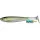 Livetarget Slow-Roll Shiner Paddle Tail Argento/Verde 10cm Shad in Gomma 4pz