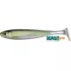 Livetarget Slow-Roll Shiner Paddle Tail Argento/Verde 10cm Shad in Gomma 4pz