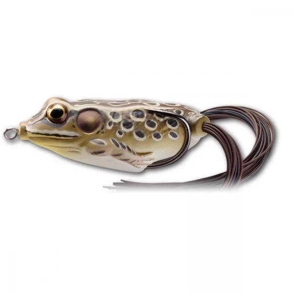 Livetarget Frog Walking Bait Marrone chiaro/Marrone 4,5cm 7gr Esca artificiale a rana