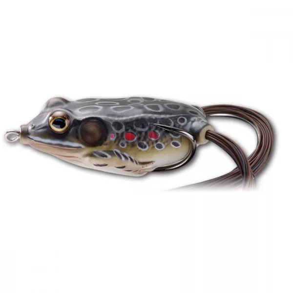 Livetarget Frog Walking Bait Marrone/Nero 4,5cm 7gr Esca artificiale a rana