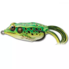   Livetarget Frog Walking Bait Verde Fluorescente/Giallo 4,5cm 7gr Esca artificiale a rana