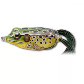   Livetarget Frog Walking Bait Smeraldo/Marrone 4,5cm 7gr Esca artificiale a rana