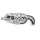 Livetarget Frog Walking Bait Albino/White 4,5cm 7gr Esca artificiale a forma di rana