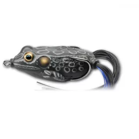   Livetarget Frog Walking Bait Black/Black 4,5cm 7gr Esca artificiale a forma di rana