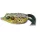 Livetarget Frog Walking Bait Smeraldo/Marrone 5,5cm 18gr Esca artificiale a rana