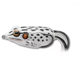   Livetarget Frog Walking Bait Albino/White 5,5cm 18gr Esca artificiale a forma di rana