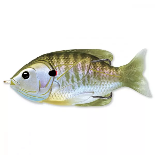 Livetarget Sunfish Walking Bait Natural/Olive Bluegill 7,5cm 12gr Esca Artificiale Pesce Sole