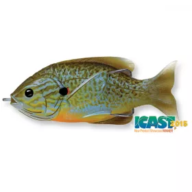   Livetarget Sunfish Walking Bait Natural/Blue Pumpkinseed 7,5cm 12gr Esca Artificiale Pesce Sole