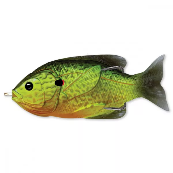 Livetarget Sunfish Walking Bait Florescent Pumpkinseed 7,5cm 12gr Esca Artificiale Pesce Sole
