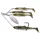 Livetarget Minnow Spinner Rig Ambra Scuro/Oro Piccolo 11gr Spinnerbait