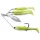 Livetarget Minnow Spinner Rig Chartreuse/Argento Piccolo 11gr Spinnerbait