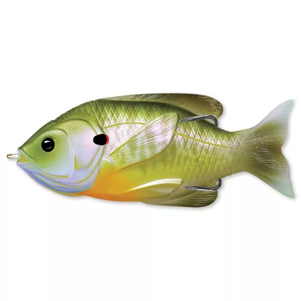 Livetarget Sunfish Walking Bait Bluegill Naturale/Verde 90Mm 18G