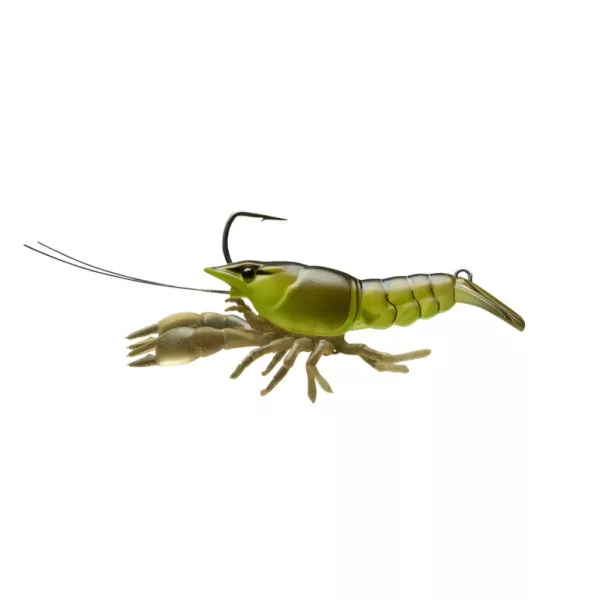 Livetarget Gambero Vivo Esca Finesse Chartreuse Nero 6,3cm 11gr Esca Artificiale in Plastica