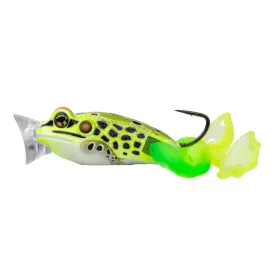   Livetarget La Rana Definitiva Esca Popper Giallo Verde Fluo 5cm 21gr Imitazione Rana