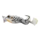 Livetarget The Ultimate Frog Popper Bait Albino White 5cm 21gr Imitazione Rana