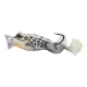 Livetarget The Ultimate Frog Popper Bait Albino-Bianco 6,3cm 28gr Imitazione Rana